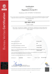 DIN-ISO 9001:2015 RE B.V.